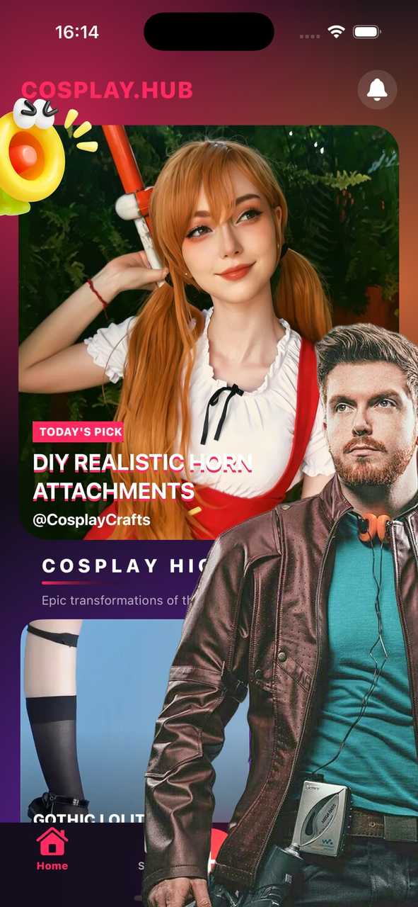 SpiraCosplay Screenshot